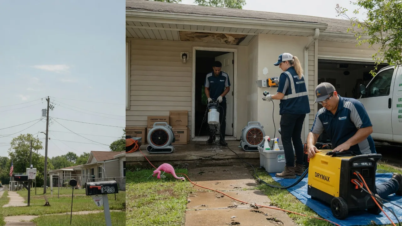 Storm Damage Water Removal in Taylorsville, IN near me